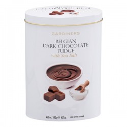 Belgian Chocolate Sea Salt Fudge