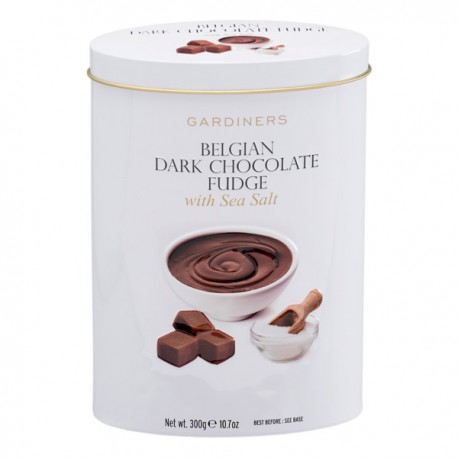 Belgian Chocolate Sea Salt Fudge Made in Scotland
