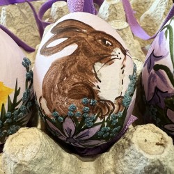 Eggshell Ornament Chick or Rabbit