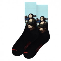 Leonardo da Vinci's Mona Lisa Socks - Men