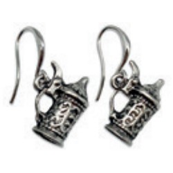 Beer Stein Drop Earrings