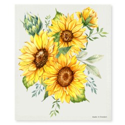 Swedish Dishcloth Sunflowers