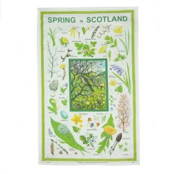 Spring in Scotland Tea Towel