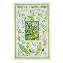 Spring in Scotland Tea Towel