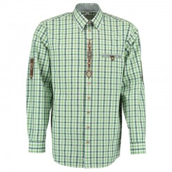 XXL German Traditional Men's Fest Shirt Green