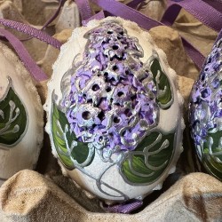 Eggshell Ornament Lilac