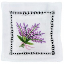 Lavender Sachet Pillow - Lavender Bouquet - Made in France