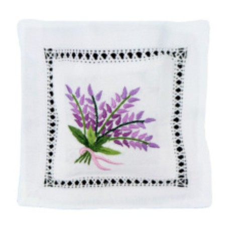 Lavender Sachet Pillow - Lavender Bouquet - Made in France