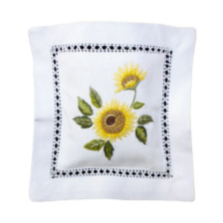 Lavender Sachet Pillow - Sunflowers - Made in France