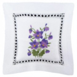 Lavender Sachet Pillow - Violets