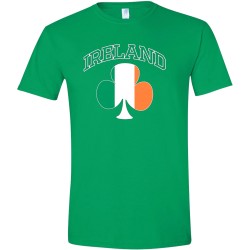Ireland Green Shamrock Tshirt