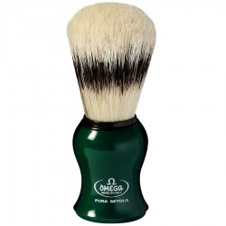 Omega Shaving Brush - Green - Made in Italy