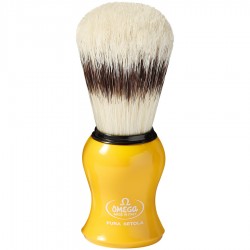 Omega Shaving Brush - Yellow - Made in Italy