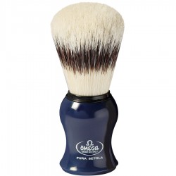 Omega Shaving Brush - Blue