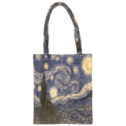 Van Gogh Starry Night Tote Bag Made in France