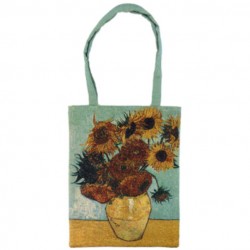 Van Gogh Sunflowers Tote Bag Made in France