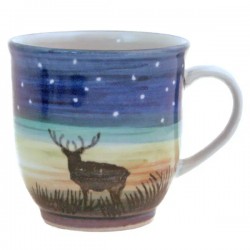 Scottish Stoneware Mug - Stag