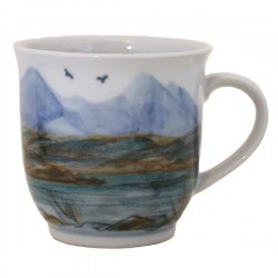 Scottish Stoneware Mug - Scottish Landscape - Handmade in Scotland