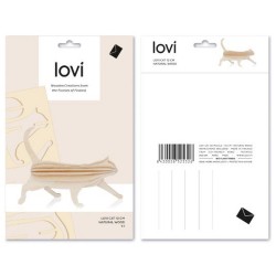 Wooden 3D Puzzle - Beige Cat