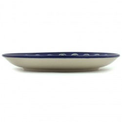 Polish Pottery Plate - 8" - Peacock