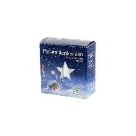 German Pyramid Candles Large 17mm