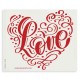 Swedish Dishcloth Love Heart