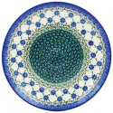 Polish Pottery Plate - 10" - Royal Lattice
