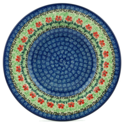 Polish Pottery Pasta or Soup Bowl - 10" - Maraschino