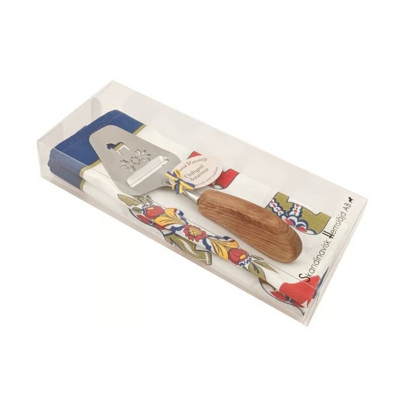 Swedish Dala Horses Tea Towel and Cheese Slicer