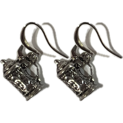 Beer Stein Drop Earrings