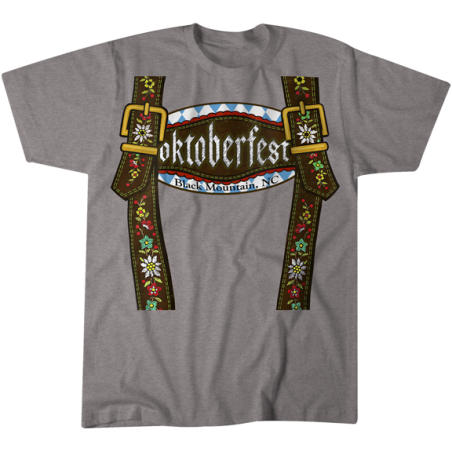 Oktoberfest Black Mountain NC T-shirt