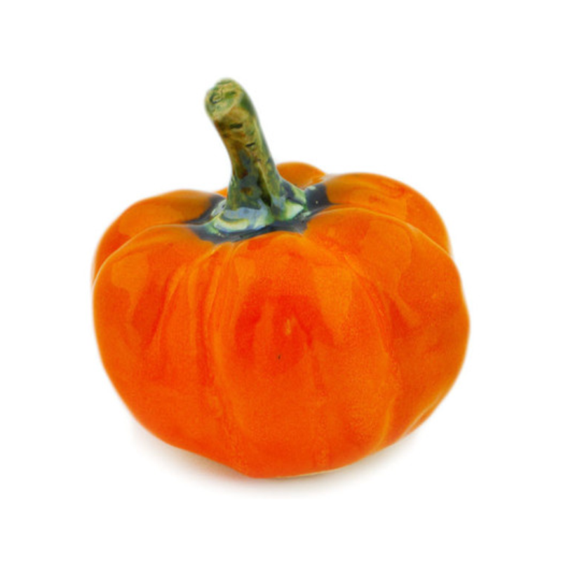 Polish Pottery Pumpkin - 5"