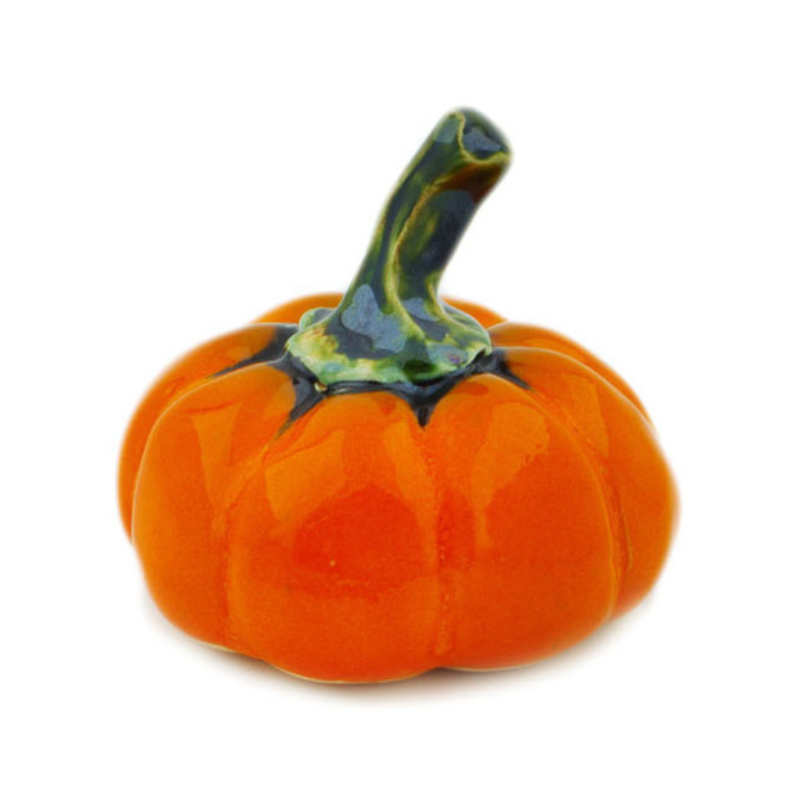 Polish Pottery Pumpkin - 5"