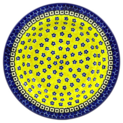 Polish Pottery Pasta or Soup Bowl - 10" - Sunburst