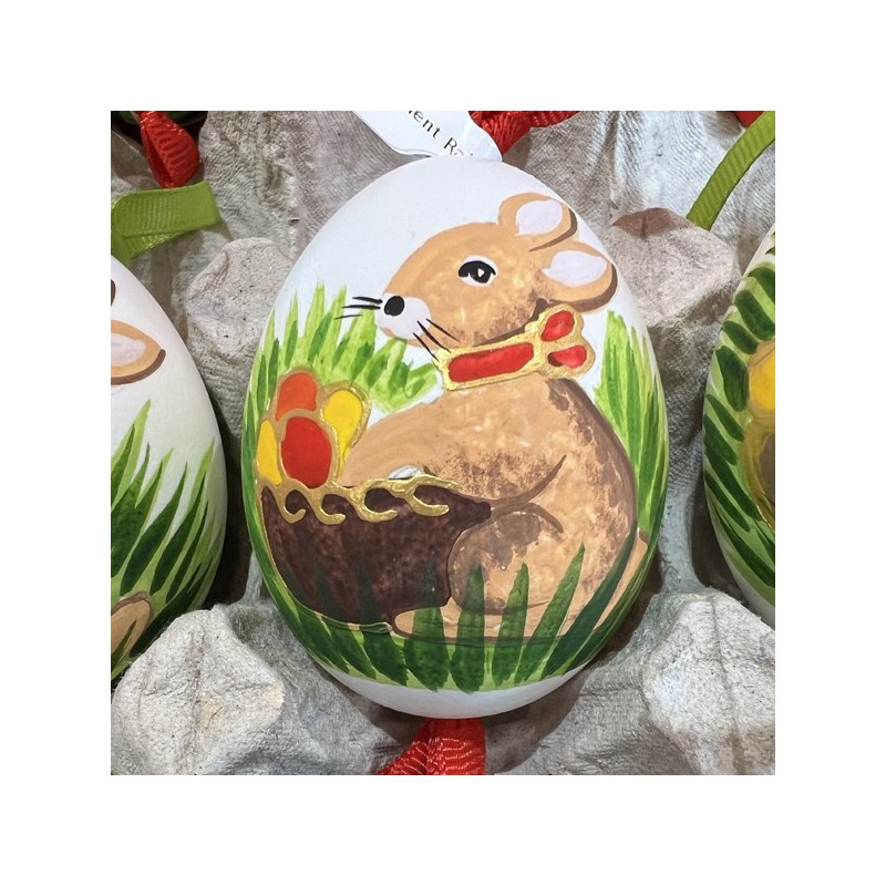 Eggshell Ornament Rabbit