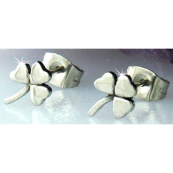 Shamrock Post Earrings
