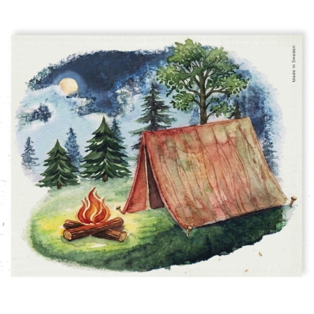 Swedish Dishcloth Camping