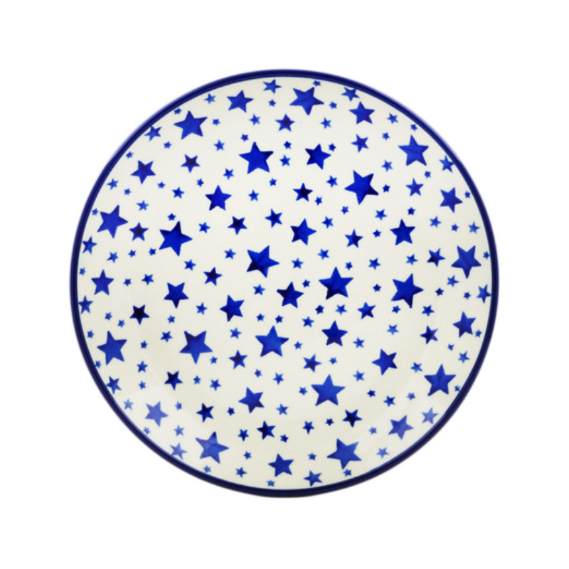 Polish Pottery Plate - 8" - Starlight