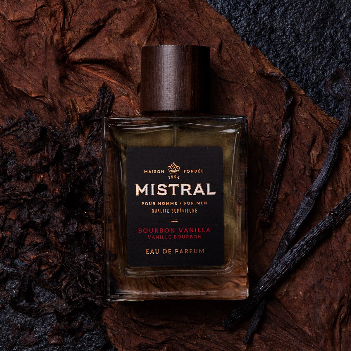 Mistral Men's Bourbon Vanilla Eua De Parfume